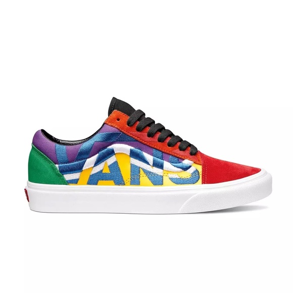 Vans Classic Old Skool Statement "OFF THE WALL Mens 7.5 Womens 9 Sneakers - Picture 2 of 9